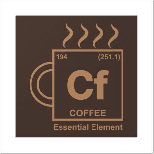 Coffee Essential Element Posters and Art